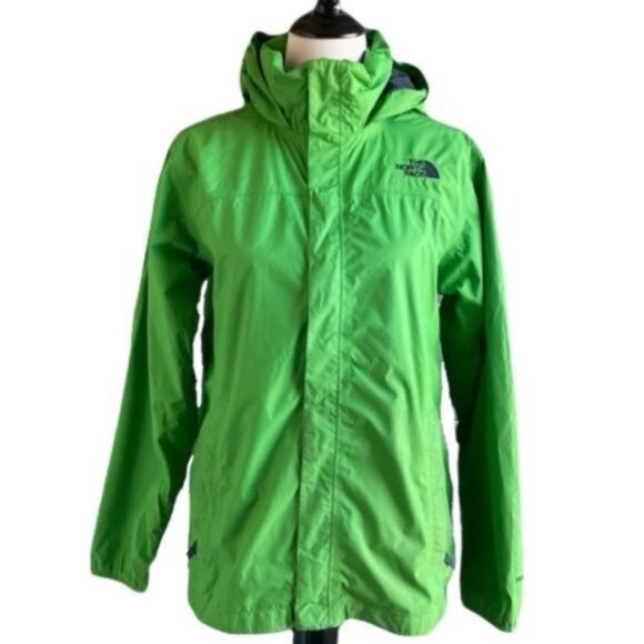 THE NORTH FACE Boy's XL Green Hooded Jacket - Picture 1 of 12